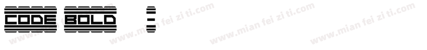 code bold字体字体转换